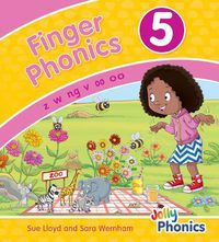 Cover image for Finger Phonics Book 5: in Precursive Letters (British English edition)