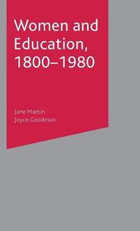 Cover image for Women and Education, 1800-1980