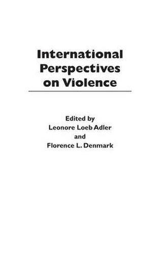 Cover image for International Perspectives on Violence