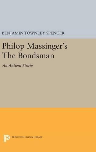 Cover image for Philop Massinger's The Bondsman