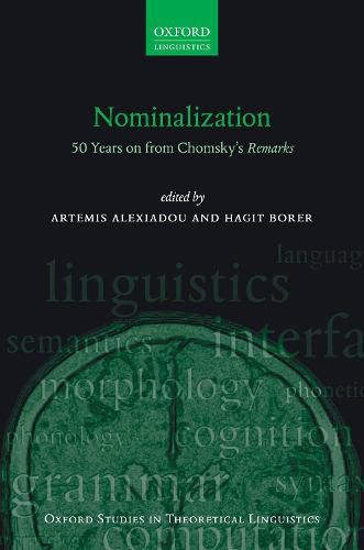 Cover image for Nominalization: 50 Years on from Chomsky's Remarks