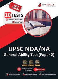 Cover image for UPSC NDA/NA General Ability Test (Paper II) Book 2023 (English Edition) - 7 Mock Tests and 3 Previous Year Papers (1500 Solved Questions) with Free Access to Online Tests