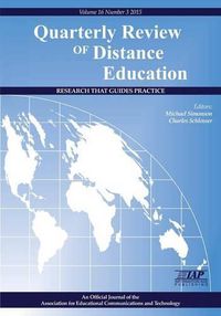 Cover image for Quarterly Review of Distance Education: Volume 16, Number 3, 2015