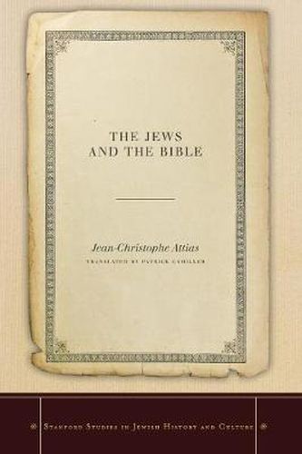 Cover image for The Jews and the Bible