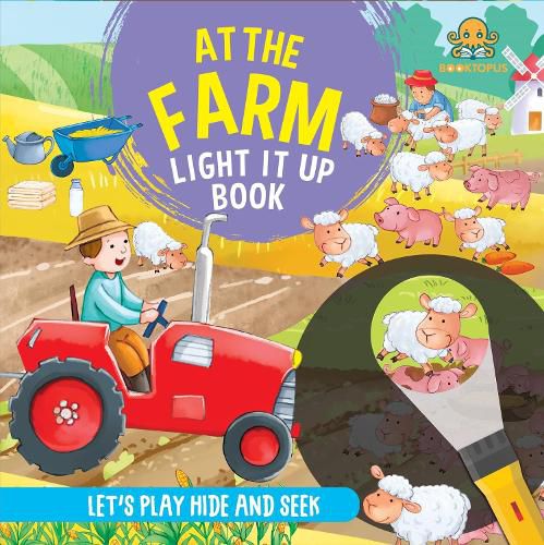 Cover image for At The Farm Light It Up Book