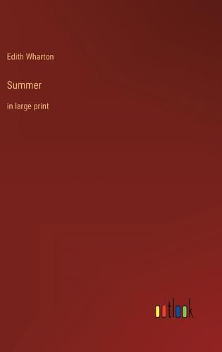 Cover image for Summer: in large print