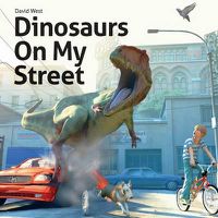 Cover image for Dinosaurs on My Street