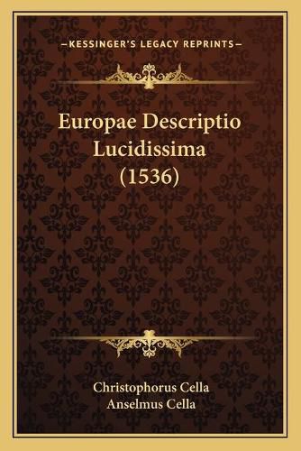 Cover image for Europae Descriptio Lucidissima (1536)