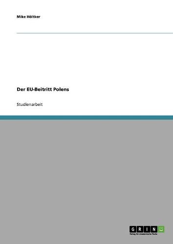 Cover image for Der Eu-Beitritt Polens