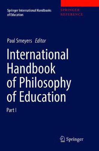 Cover image for International Handbook of Philosophy of Education