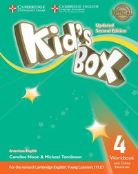 Cover image for Kid's Box Level 4 Workbook with Online Resources American English