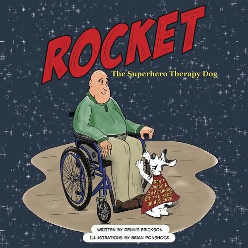 Cover image for Rocket the Superhero Therapy Dog