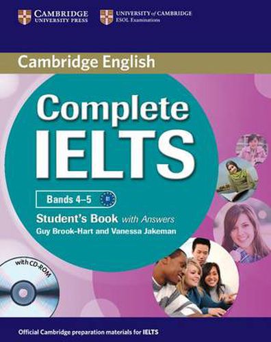 Cover image for Complete IELTS Bands 4-5 Student's Pack (Student's Book with Answers with CD-ROM and Class Audio CDs (2))