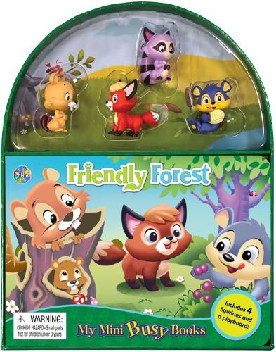 Cover image for Friendly Forest: My Mini Busy Books For Kids