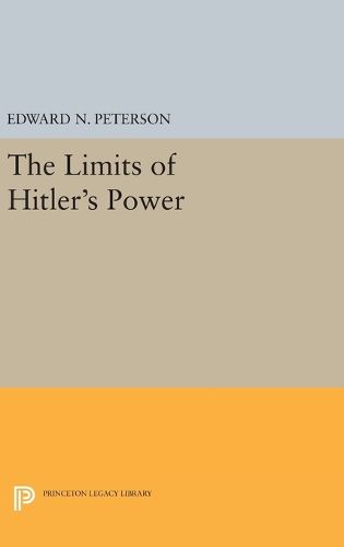 Cover image for Limits of Hitler's Power