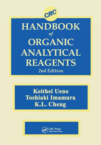 Cover image for Handbook of Organic Analytical Reagents