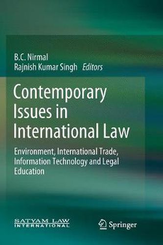 Cover image for Contemporary Issues in International Law: Environment, International Trade, Information Technology and Legal Education