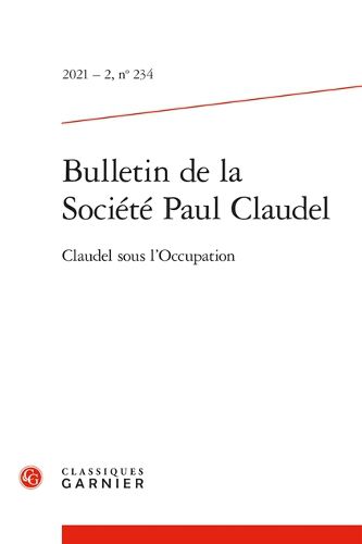 Cover image for Bulletin de la Societe Paul Claudel