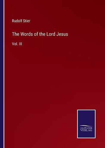 Cover image for The Words of the Lord Jesus