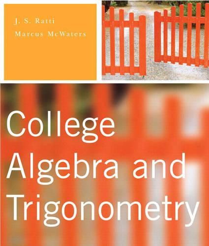 Cover image for College Algebra & Trigonometry plus MyMathLab Student Access Kit