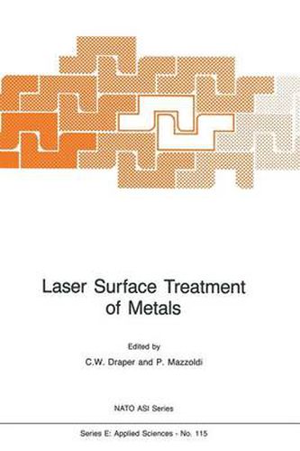 Cover image for Laser Surface Treatment of Metals