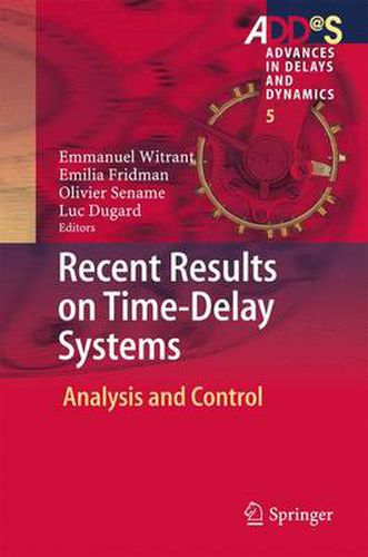 Cover image for Recent Results on Time-Delay Systems: Analysis and Control