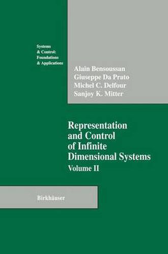 Cover image for Representation and Control of Infinite Dimensional Systems