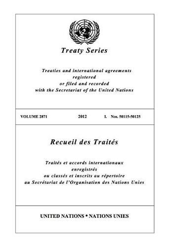 Treaty Series 2871 (English/French Edition)