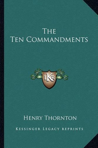 Cover image for The Ten Commandments