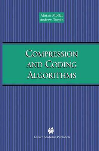 Compression and Coding Algorithms