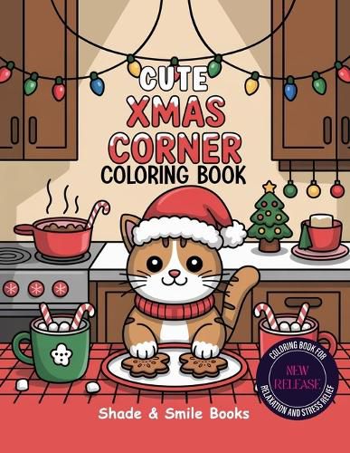 Cover image for Cute Xmas Corner Coloring book