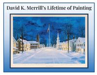 Cover image for David K. Merrill's Lifetime of Painting