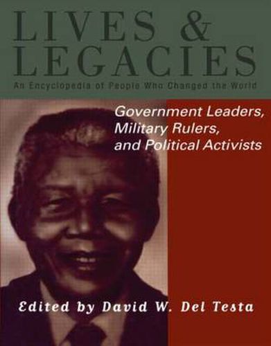 Cover image for Government Leaders, Military Rulers and Political Activists