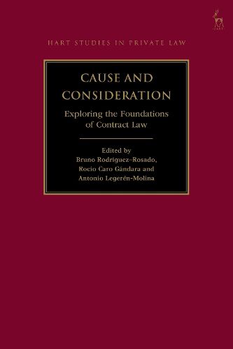 Cover image for Cause and Consideration