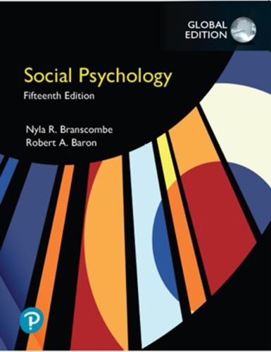 Cover image for Social Psychology, Global Edition