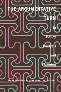 Cover image for The Argumentative Turn in Policy Analysis and Planning