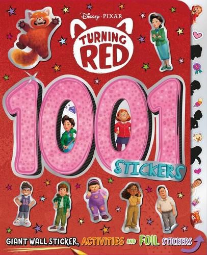 Cover image for Turning Red: 1001 Stickers (Disney Pixar)