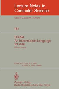 Cover image for DIANA. An Intermediate Language for Ada: Revised Version