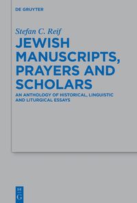 Cover image for Jewish Manuscripts, Prayers and Scholars