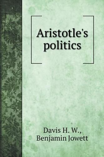 Cover image for Aristotle's politics