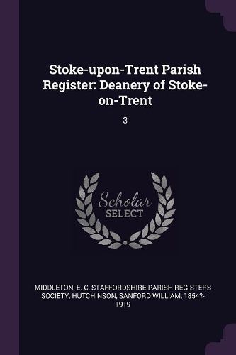 Cover image for Stoke-upon-Trent Parish Register