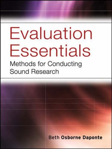 Cover image for Evaluation Essentials: Methods for Conducting Sound Research