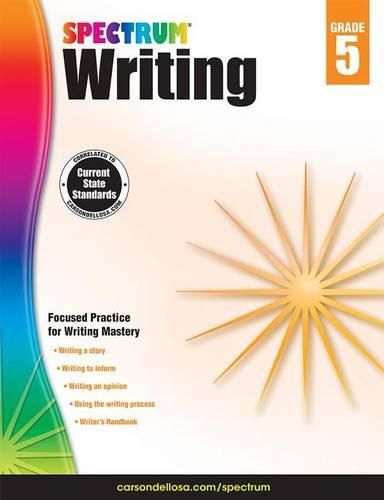 Cover image for Spectrum Writing, Grade 5