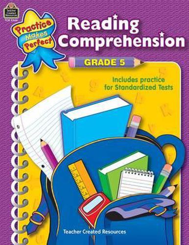 Cover image for Reading Comprehension Grade 5