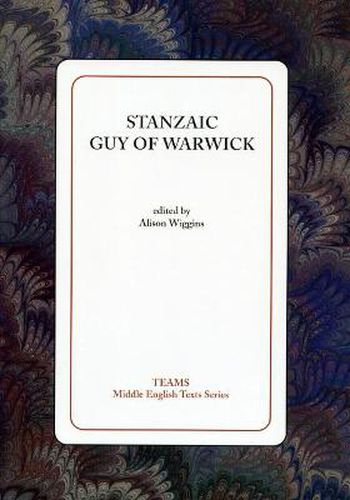 Cover image for Stanzaic Guy of Warwick