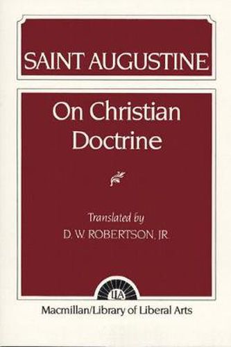 Cover image for Augustine: On Christian Doctrine