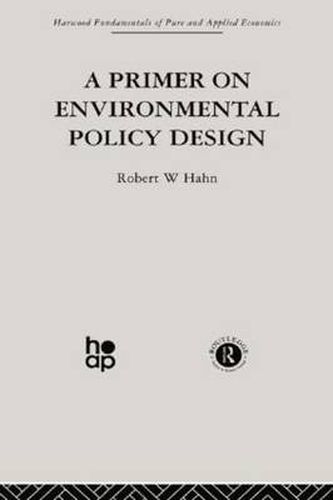 Cover image for A Primer on Environmental Policy Design