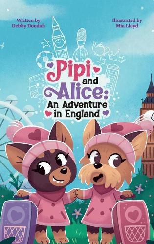 Cover image for Pipi and Alice An adventure in England: Come and join Pipi and Alice who are travelling for the first time to England!