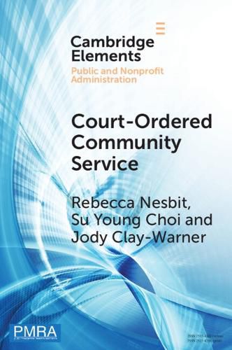 Cover image for Court-Ordered Community Service