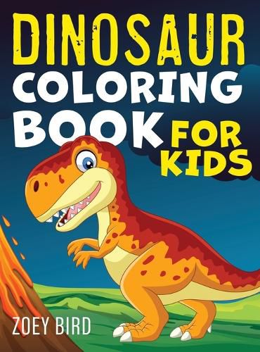 Cover image for Dinosaur Coloring Book for Kids: Coloring Activity for Ages 4 - 8